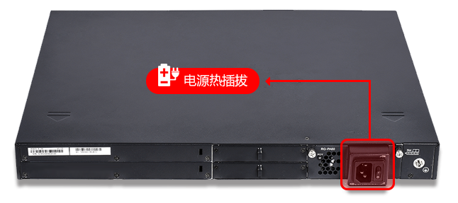 电源冗余，保障业务安全稳定